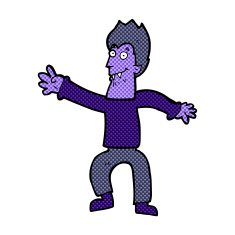 comic cartoon vampire N21