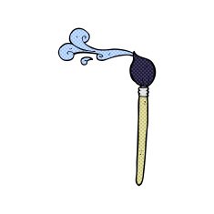 comic cartoon artist's brush N5