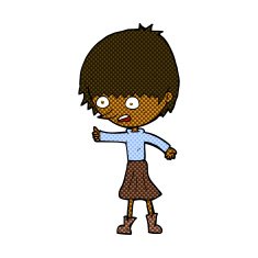 comic cartoon woman stressing out N3