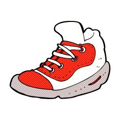 comic cartoon sneaker N2
