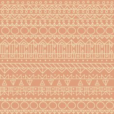 ethnic abstract hand-drawn seamless pattern N89