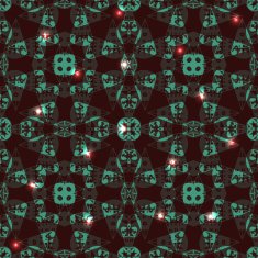 ethnic abstract hand-drawn seamless pattern N92