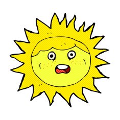 sun comic cartoon character N2