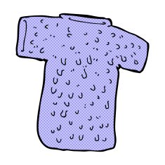 comic cartoon woolly tee N3