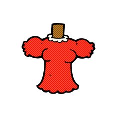 comic cartoon female body N4