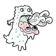 comic cartoon gross ghost N9