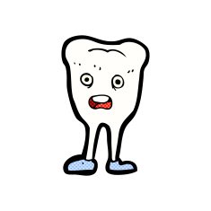 comic cartoon happy tooth N9