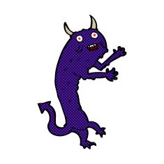comic cartoon devil N2