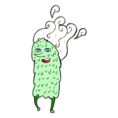 comic cartoon monster N10