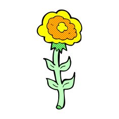 comic cartoon rose N3