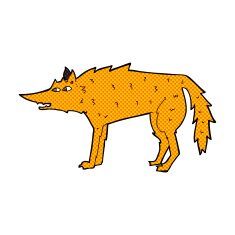 comic cartoon fox N3