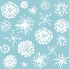 Doodle Snowflakes