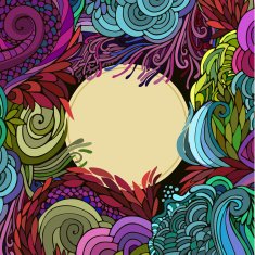Seamless floral vector background N2
