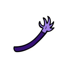 comic cartoon halloween vampire arm N9