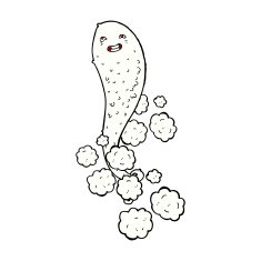 comic cartoon spooky ghost N8