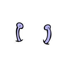 comic cartoon alien antennae N4
