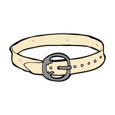comic cartoon old belt N2