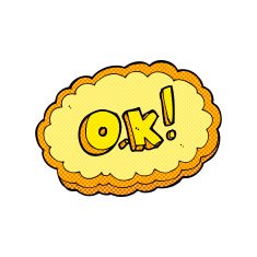 comic cartoon OK symbol N2