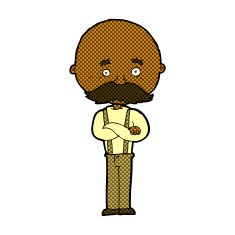 comic cartoon grandfather N2