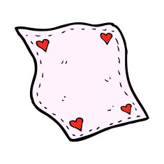 comic cartoon handkerchief N3