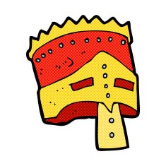 comic cartoon king's armor N3