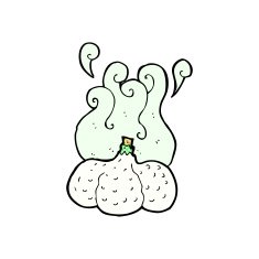 comic cartoon garlic N4