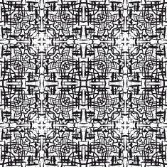 Modern monochrome seamless pattern N7