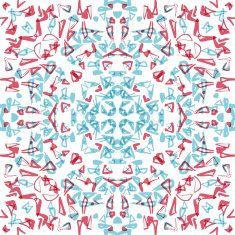Pretty pastel seamless pattern Geometric background N5