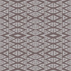 Ethnic monochrome seamless pattern Hand-drawn background template N10