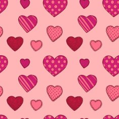 Seamless pattern with hearts N12