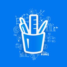 drawing business formulas stationery tools N15
