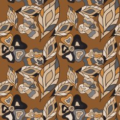Autumn Floral seamless Pattern