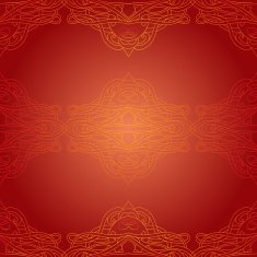 Seamless red ethnic pattern free image download