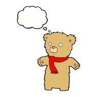 cartoon teddy bear with thought bubble N64