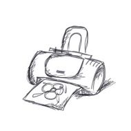 Printer sketch for your design