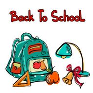 Back to school education icons cartoon set N4