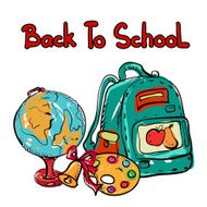 Back to school education icons cartoon set N5