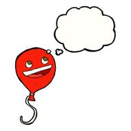 cartoon balloon with thought bubble N2