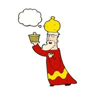 one of the three wise men with thought bubble N36