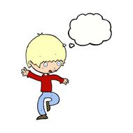 cartoon panicking man with thought bubble N15
