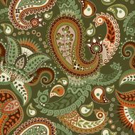 Paisley seamless pattern N15