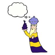 one of the three wise men with thought bubble N37