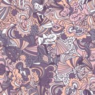 Abstract seamless hand-drawn pattern N12