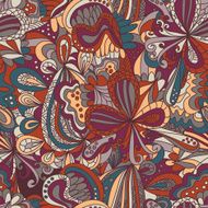 Abstract seamless hand-drawn pattern N15