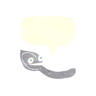 cartoon spoon with speech bubble N9