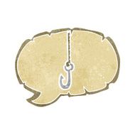 cartoon hook with speech bubble N2