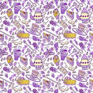 tea party pattern N8
