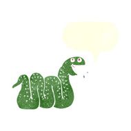 cartoon snake with speech bubble N64