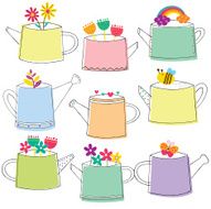 watering can layout design