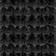 Seamless wavy pattern Vector illustration wave river ocean wallpaper ornament